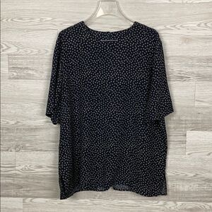 Panther Vintage Navy Blouse